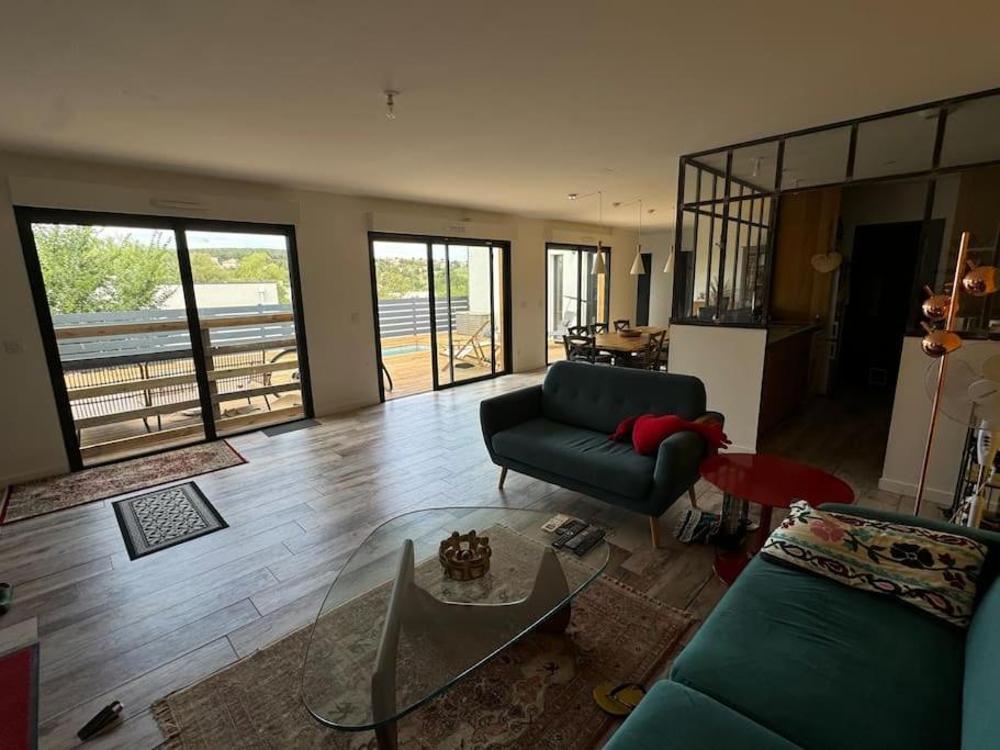 Luxury Villa With Pool And View Juvignac Exteriér fotografie