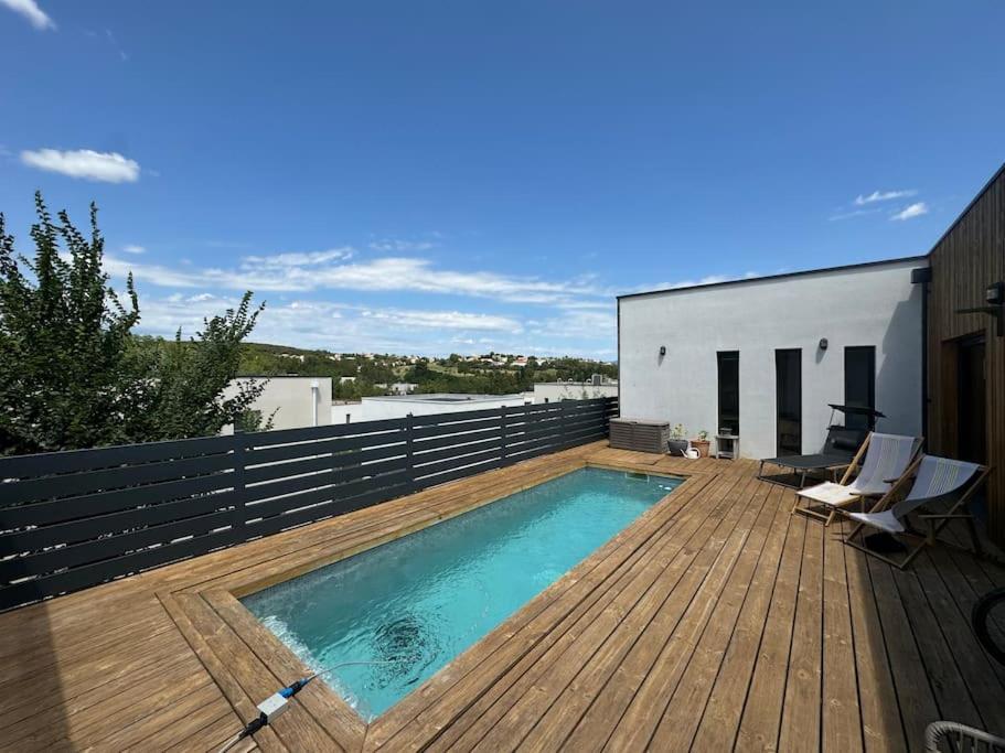Luxury Villa With Pool And View Juvignac Exteriér fotografie