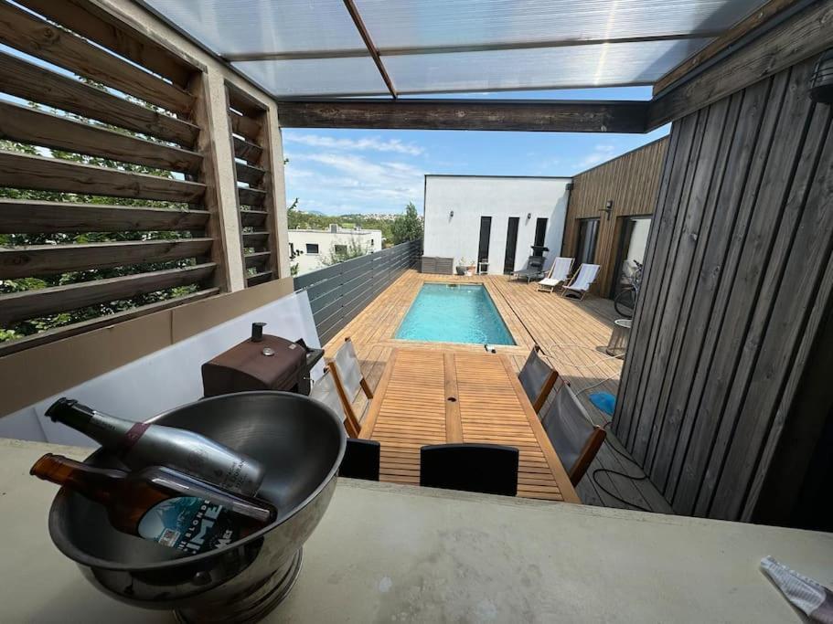 Luxury Villa With Pool And View Juvignac Exteriér fotografie